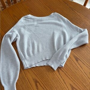 Garage Heather Gray Knit Top
